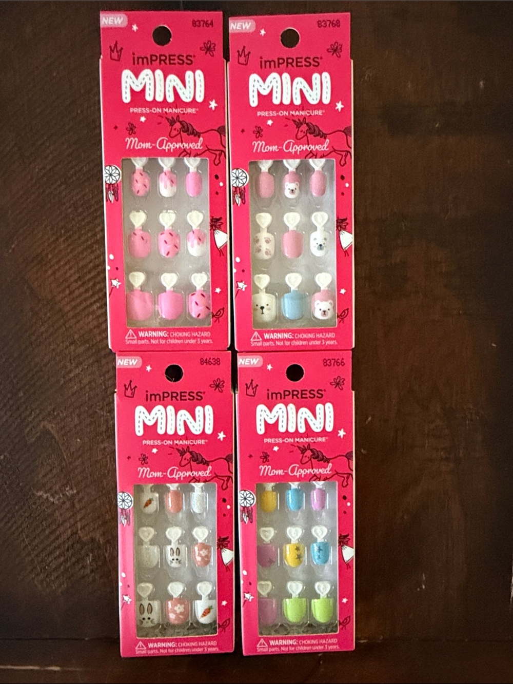 Impress mini - Kids press on nails - 4 sets 💕